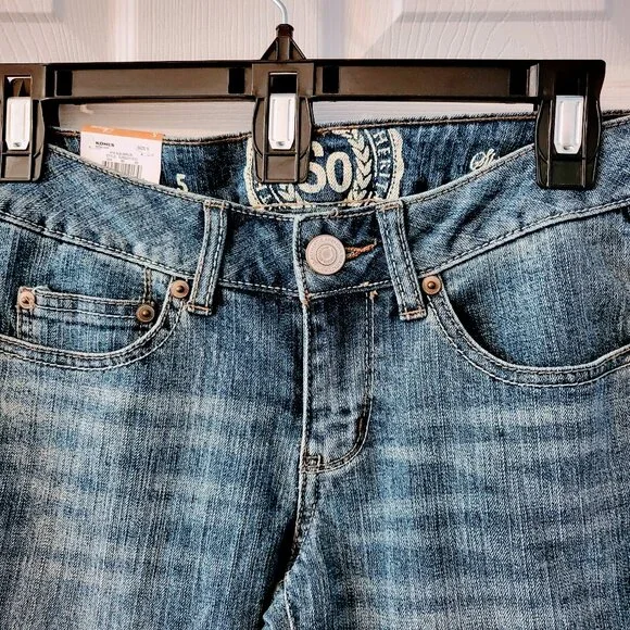 BUNDLE of BNWT Sz 5 Jeans by So & EUC Floral Mini-Skirt Sz Sm by Charlotte Russe - Picture 13 of 13